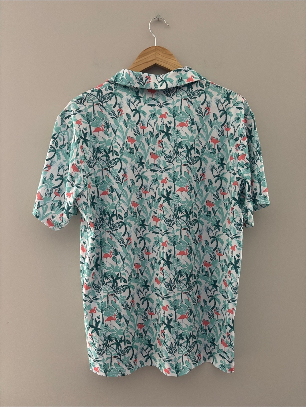 Jack Nicklaus Tropical Golf Polo Shirt Men’s Short Sleeve Hawaiian Resort Golfco - Picture 5 of 5